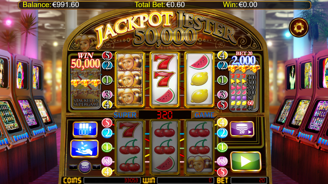 Бонусная игра Jackpot Jester 50 000 5